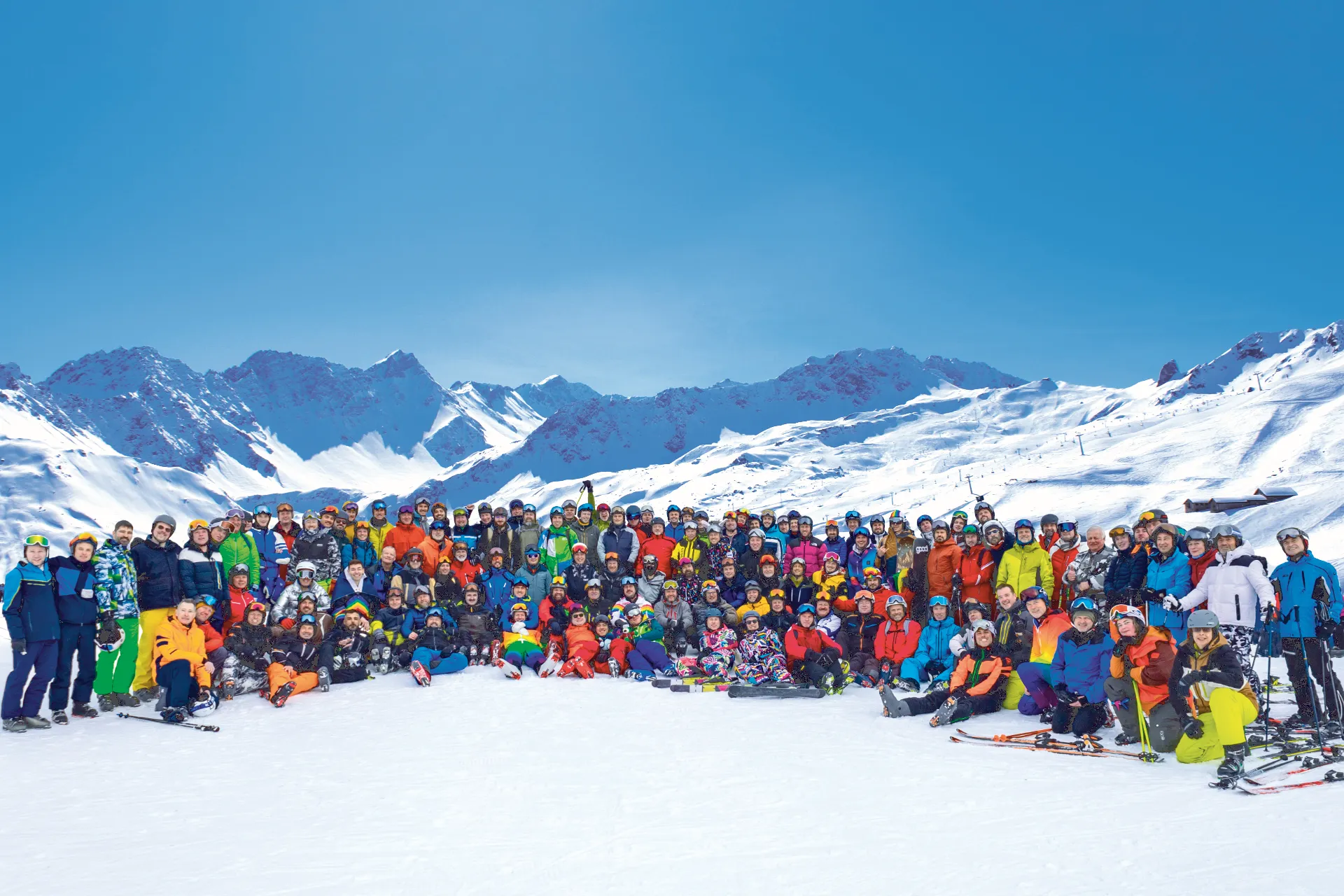 Arosa gay ski week guiding groups